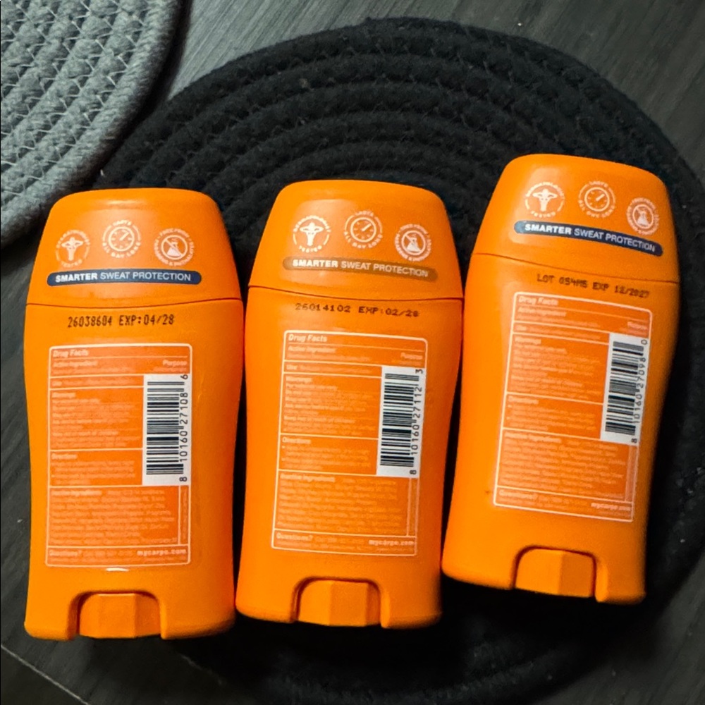 3 New Carpe Deodorant - Picture 2 of 2